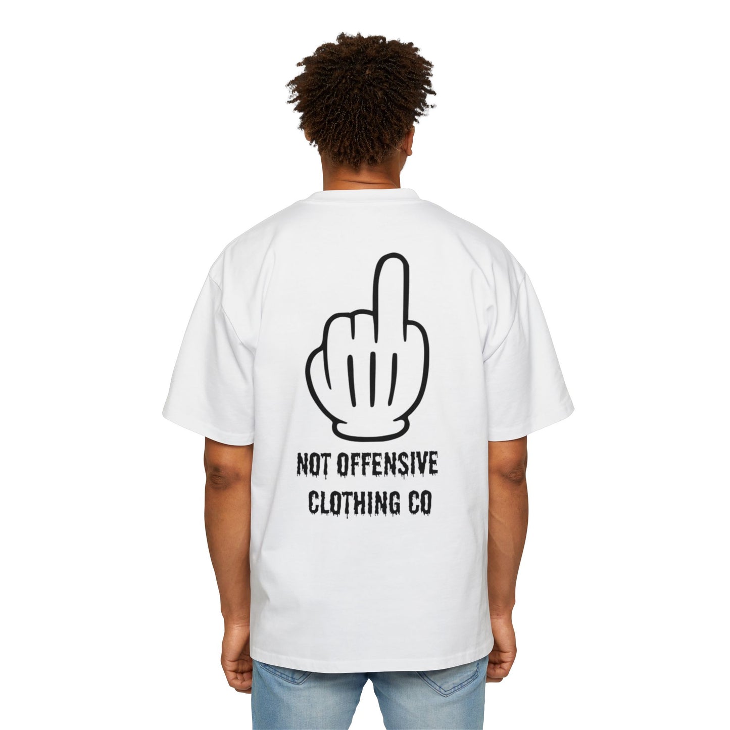 OG Not Offensive Finger Oversize Tee