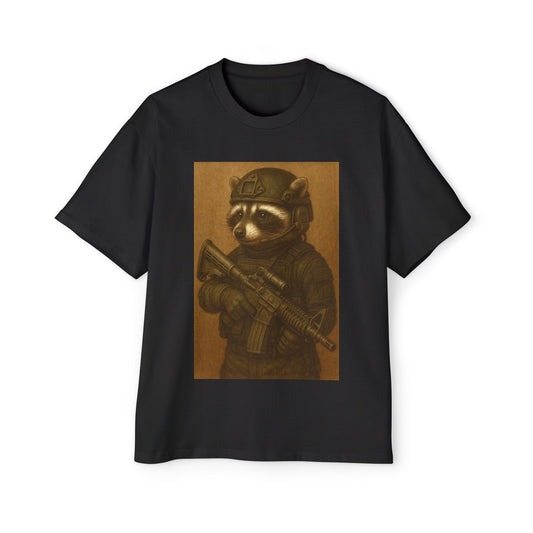 SAS Racoon Graphic Oversize Tee