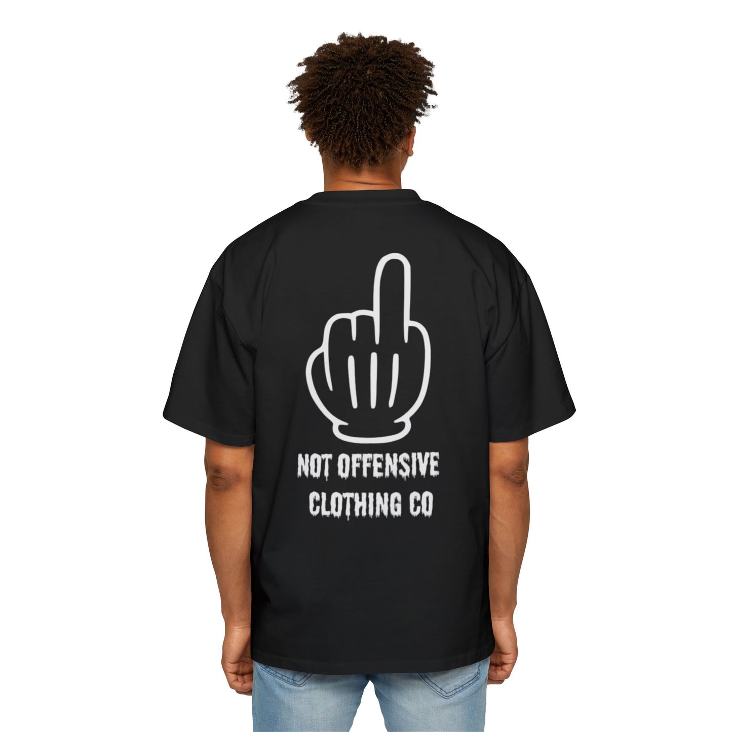 OG Not Offensive Finger Oversize Tee
