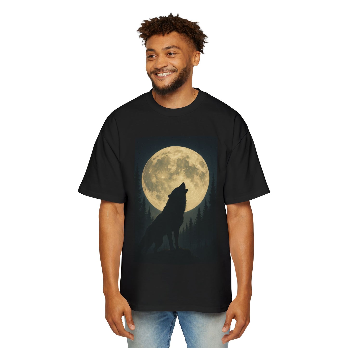The Wolf Graphic Tee Oversize